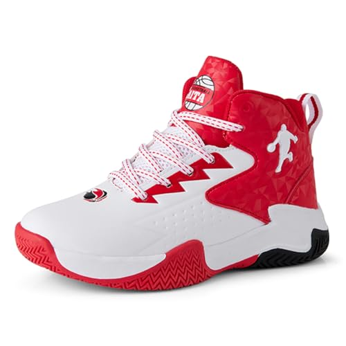 Geymxzik Basketballschuhe für Jungen Kinder Turnschuhe Outdoor Basketballschuhe für Mädchen Jungen Sportschuhe Leicht Atmungsaktive Turnschuhe Sneaker Walkingschuhe 34EU von Geymxzik