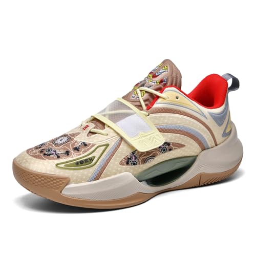 Geymxzik Herren Basketballschuhe Jungen Basketball Schuhe Basketball Trainingsschuhe Bequem Tennis Laufen Trainingsschuhe,41EU von Geymxzik
