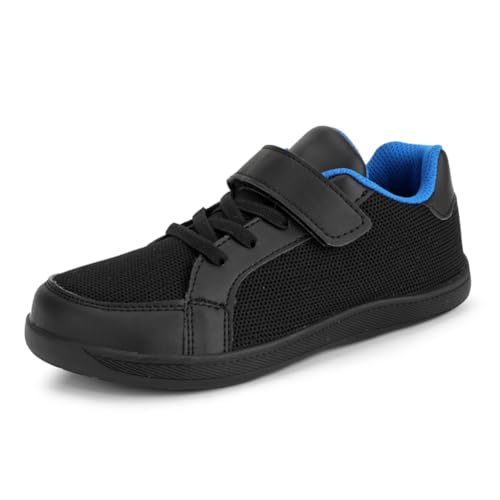 Geymxzik Kinder Barfußschuhe Jungen Mädchen Barfussschuhe Breite Zehenbox Minimalistische Sneaker Outdoor Traillaufschuhe Walking Schuhe, 31EU von Geymxzik