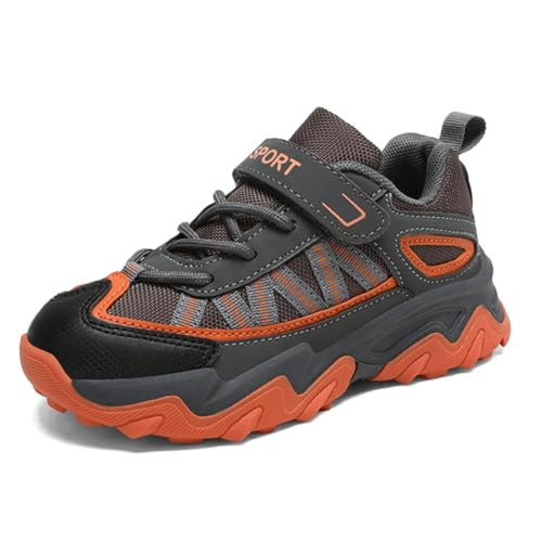 Geymxzik Kinder Jungen Mädchen Wanderschuhe Trekking Wanderstiefel Trekkingschuhe, 29EU von Geymxzik