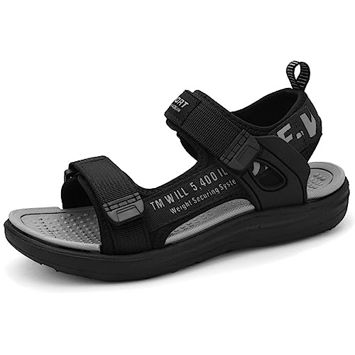 Geymxzik Kinder Sandalen Jungen Sommer Sandalen Mädchen Wasser Sommerschuhe Sandals für Boys Sport Outdoor Trekking, 32 EU von Geymxzik