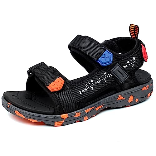 Geymxzik Kinder Sandalen Jungen Sommer Sandalen Mädchen Wasser Sommerschuhe Sandals für Boys Sport Outdoor Trekking, 37 EU von Geymxzik