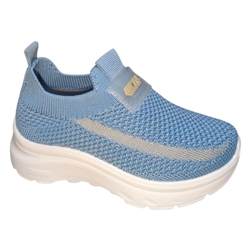 Geymxzik Kinder Slip On Sneaker Leichte Atmungsaktiv Sportschuhe Jungen MädchenTurnschuhe Bequem Schlupfschuhe Hallenschuhe Straßenlaufschuhe 151 Blau EU 31 Geymxzik Kinder Slip On Sneaker Leichte Atmungsaktiv Sportschuhe Jungen MädchenTurnschuhe Bequem Schlupfschuhe Hallenschuhe Straßenlaufschuhe 151 Blau EU 31 von Geymxzik