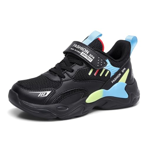 Geymxzik Kinder Turnschuhe Mädchen Jungen Sportschuhe Leicht Atmungsaktiv Laufschuhe Outdoor Fitnessschuhe Sneaker Schuhe Hallenschuhe Walkingschuhe Jungenschuhe, 38EU von Geymxzik