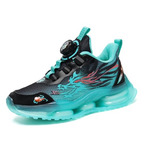 Geymxzik Kinder Turnschuhe Mädchen Jungen Sportschuhe Leicht Atmungsaktiv Laufschuhe Outdoor Sneaker Schuhe Hallenschuhe Walkingschuhe Jungenschuhe, 39EU von Geymxzik