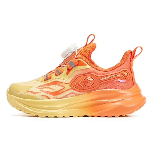 Geymxzik Kinderschuhe Jungen Mädchen Sportschuhe Laufschuhe Turnschuhe mit Drehknopf Atmungsaktiv Mode Leicht Turnschuhe Sneakers, 29EU von Geymxzik