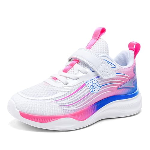 Geymxzik Laufschuhe Kinder Turnschuhe Jungen Schuhe Mädchen Leicht Sportschuhe Atmungsaktiv Mesh Sneakers Freizeit Schuhe, 30EU von Geymxzik