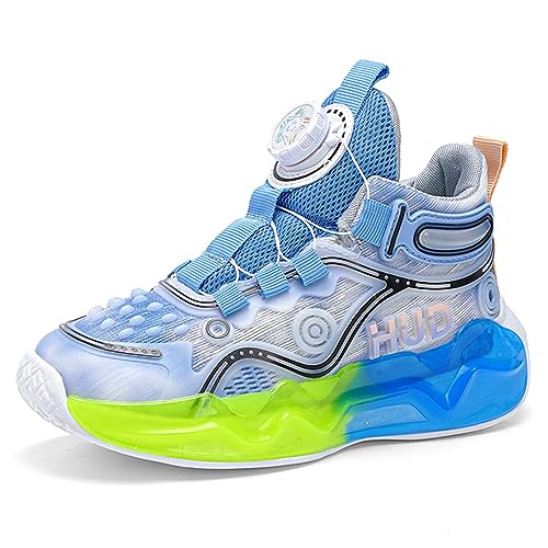 Geymxzik Laufschuhe Kinder Turnschuhe Jungen Schuhe Mädchen Leicht Sportschuhe Atmungsaktiv Mesh Sneakers Freizeit Schuhe 32EU von Geymxzik