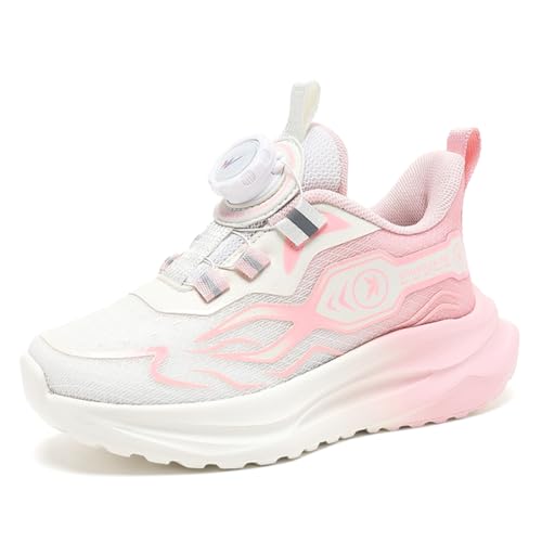 Geymxzik Laufschuhe Kinder Turnschuhe Jungen Schuhe Mädchen Leicht Sportschuhe Atmungsaktiv Mesh Sneakers Freizeit Schuhe 34EU von Geymxzik