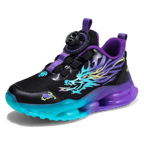 Geymxzik Laufschuhe Kinder Turnschuhe Jungen Schuhe Mädchen Leicht Sportschuhe Atmungsaktiv Mesh Sneakers Freizeit Schuhe 39EU von Geymxzik