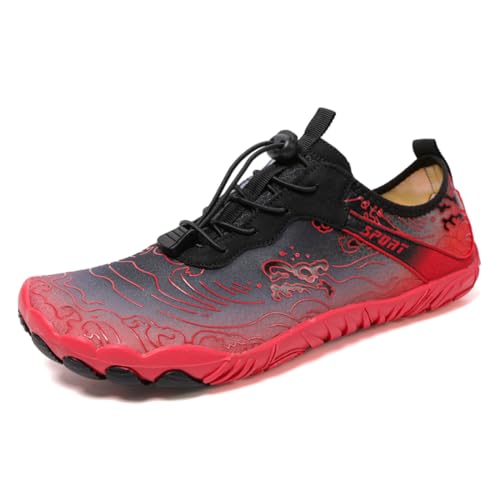 Geymxzik Wasserschuhe für Damen Herren Unisex Badeschuhe Schwimmschuhe Strandschuhe Schnelltrockend Aquaschuhe Surfschuhe Barfuss Schuhe, 37 EU von Geymxzik