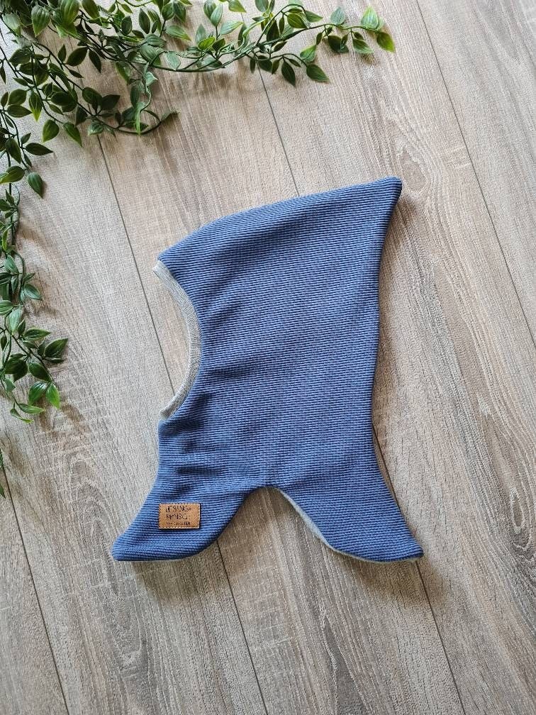 Rib Jersey Hipster Schlupfmütze Zipfelmütze Beanie Strick Rippenjersey Mütze Herbst Winter Warm 40 - 57 cm Baby Kind Mädchen Jungen Gezeiten von Gezeiten