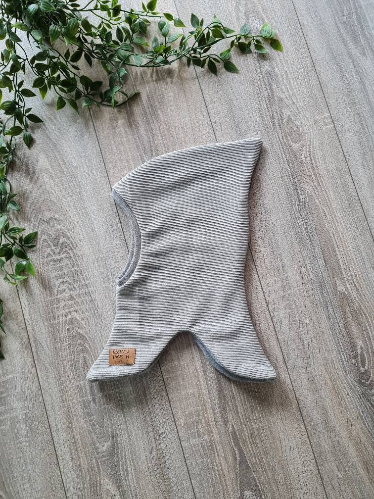 Rib Jersey Hipster Schlupfmütze Zipfelmütze Beanie Strick Rippenjersey Mütze Herbst Winter Warm Baby Kind Mädchen Jungen Gezeiten von Gezeiten