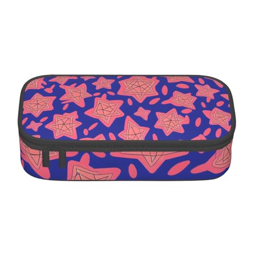Gfhwpxcnb Federmäppchen mit Sternen-Motiv, großes Fassungsvermögen, Stiftetasche, Schreibwaren-Organizer, Büro, Make-up-Tasche mit Fach für Mädchen, Jungen und Erwachsene, Schwarz , Einheitsgröße, Gfhwpxcnb Federmäppchen mit Sternen-Motiv, großes Fassungsvermögen, Stiftetasche, Schreibwaren-Organizer, Büro, Make-up-Tasche mit Fach für Mädchen, Jungen und Erwachsene, Schwarz , Einheitsgröße, von Gfhwpxcnb