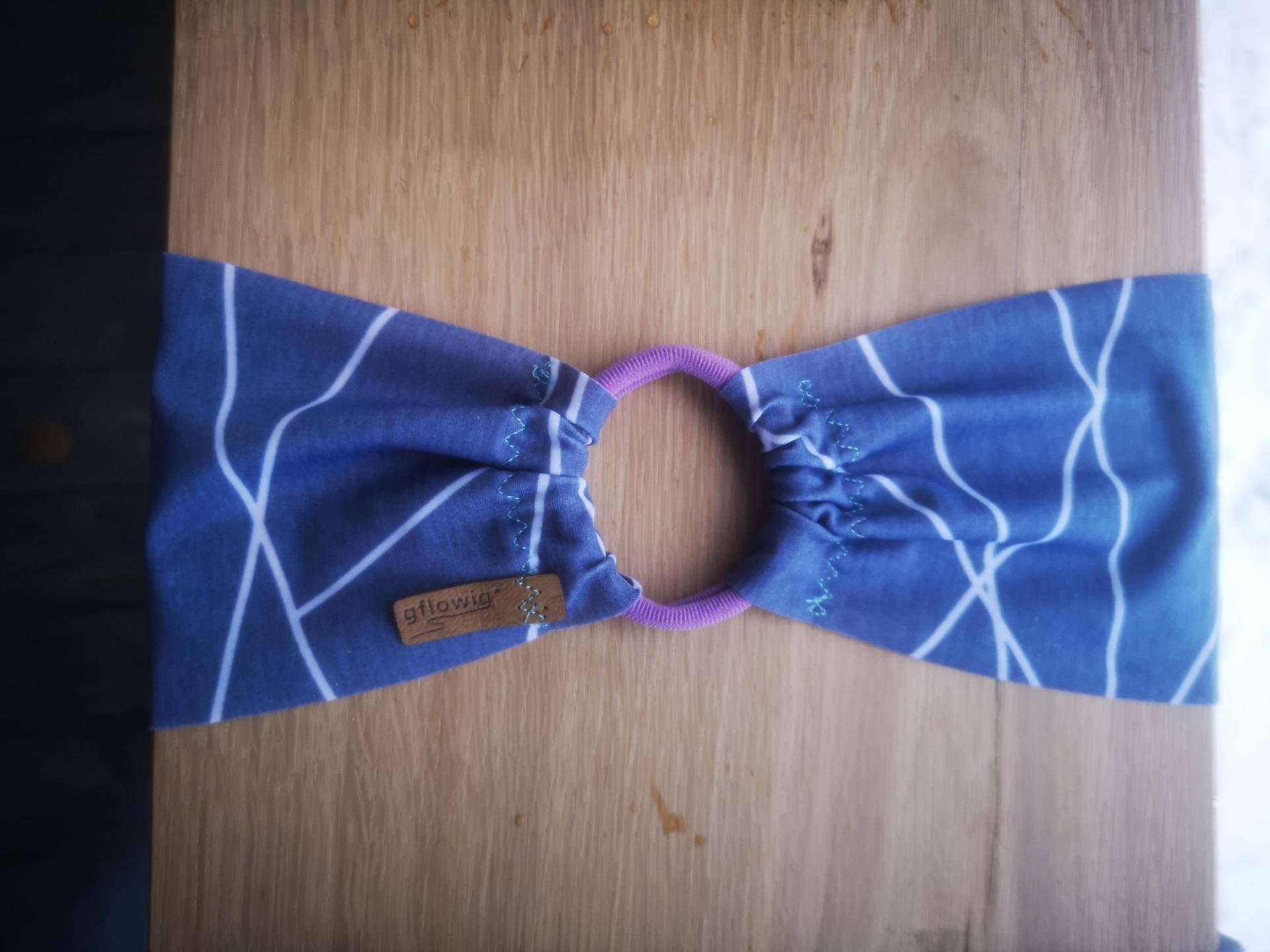 Sport- Und Helmstirnband Mit Gummiband Für Zopf Oder Stirnlampe - Loop Stirnband Air, Atmungsaktiv & Rutschfest von Gflowig