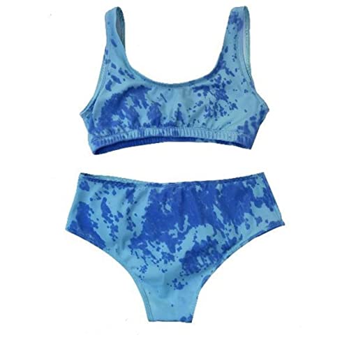 Gflyme Bikini mit Farbwechsel, Zweiteilig Temperaturempfindlich U-Ausschnitt Hohe Taille Sommer Bademode Strand Bikini Badeanzug Triangel Bikinihose Strandmode Strandbikini Swimsuit, L, Grün von Gflyme