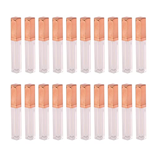 Ggnaxivs 20 Stücke 5 ML Leere Lippenglasur Flasche DIY Lip Gloss Behaelter Nachfüllbare Leere Flaschen Ggnaxivs 20 Stücke 5 ML Leere Lippenglasur Flasche DIY Lip Gloss Behaelter Nachfüllbare Leere Flaschen von Ggnaxivs
