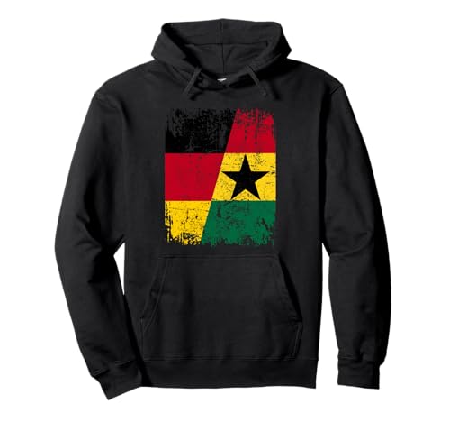 GHANA DEUTSCHLAND Flagge | Damen Herren Kinder | Ghana Pullover Hoodie GHANA DEUTSCHLAND Flagge | Damen Herren Kinder | Ghana Pullover Hoodie von Ghana Family Shop