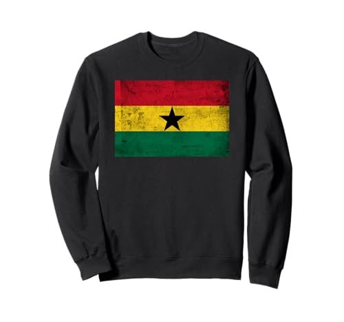 Ghana-Flagge, Grafik für Männer, Frauen, Kinder Sweatshirt Ghana-Flagge, Grafik für Männer, Frauen, Kinder Sweatshirt von Ghana Flag Graphic Store