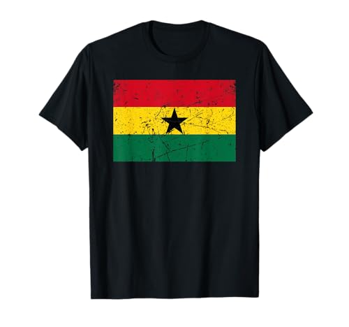 Ghana-Flagge, Grafik für Männer, Frauen, Kinder T-Shirt Ghana-Flagge, Grafik für Männer, Frauen, Kinder T-Shirt von Ghana Flag Graphic Store