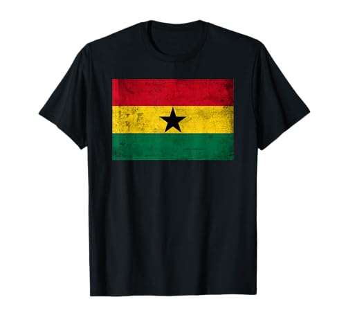Ghana-Flagge, Grafik für Männer, Frauen, Kinder T-Shirt Ghana-Flagge, Grafik für Männer, Frauen, Kinder T-Shirt von Ghana Flag Graphic Store