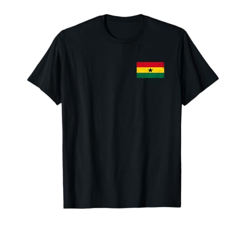 Ghana-Flagge, Grafik für Männer, Frauen, Kinder T-Shirt Ghana-Flagge, Grafik für Männer, Frauen, Kinder T-Shirt von Ghana Flag Graphic Store