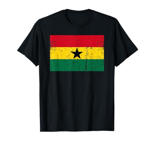 Ghana-Flagge, Grafik für Männer, Frauen, Kinder T-Shirt Ghana-Flagge, Grafik für Männer, Frauen, Kinder T-Shirt von Ghana Flag Graphic Store