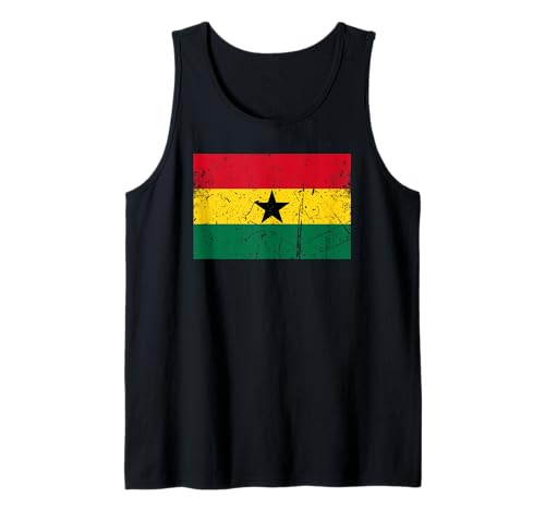 Ghana-Flagge, Grafik für Männer, Frauen, Kinder Tank Top von Ghana Flag Graphic Store