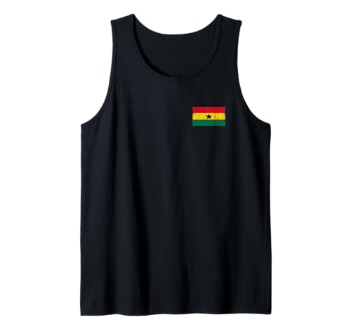 Ghana-Flagge, Grafik für Männer, Frauen, Kinder Tank Top von Ghana Flag Graphic Store