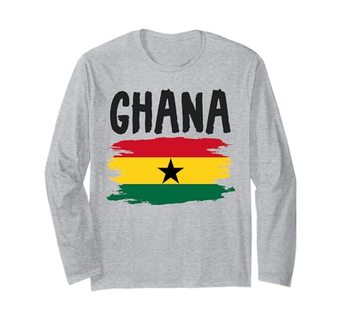Ghana Roots Heritage Outfit Idee für Frauen & ghanaische Flagge Langarmshirt Ghana Roots Heritage Outfit Idee für Frauen & ghanaische Flagge Langarmshirt von Ghanaian Flag Accessories Outfit Idea For Kids