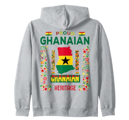 Ghanaische Flagge Heritage Outfit Idee für Frauen & Ghanawurzeln Kapuzenjacke von Ghanaian Flag Costume Accessories Ideas For Kids
