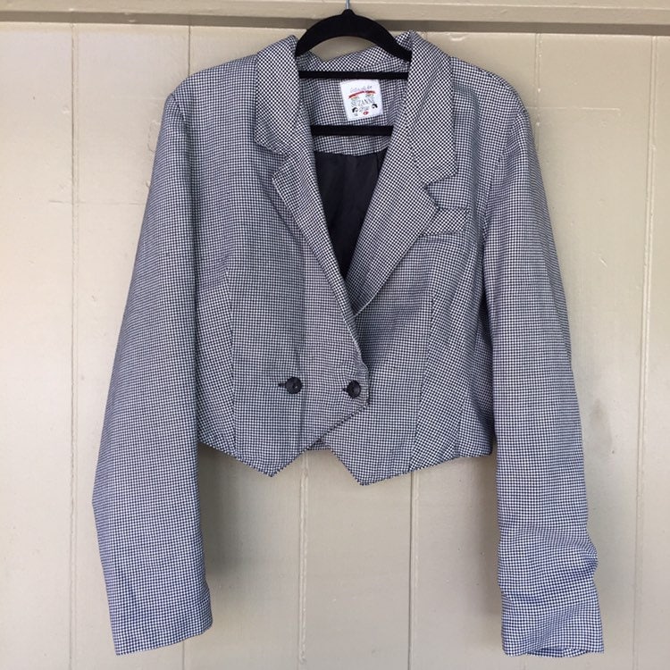 80Er-Jahre-Gehobelte Blazer-Jacke 80Er-Jahre-Gehobelte Blazer-Jacke von GhastlyRitual