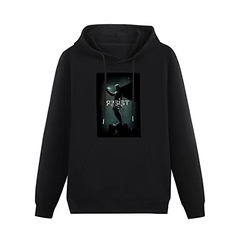 Ghee Within Temptation Unisex Hooded Printed Pullover Hoodies Mens Black Sweatshirts BlackXL von Ghee