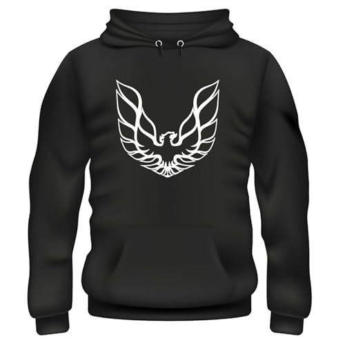 Trans Am Eagle Bird Only Bandit Unisex Hooded Printed Pullover Hoodies Mens Black Sweatshirts BlackM von Ghee