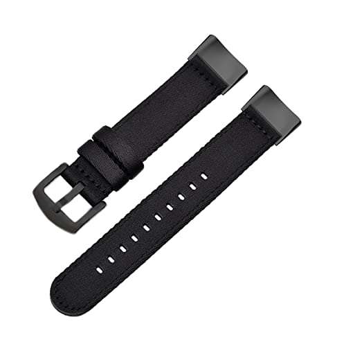 Gheper Gewebtes Nylon Ersatzband Kompatibel mit Fitbit Charge 2/2HR Weiches Atmungsaktives Gewebtes Band Verstellbares Sport-Armband für Frauen Männer von Gheper