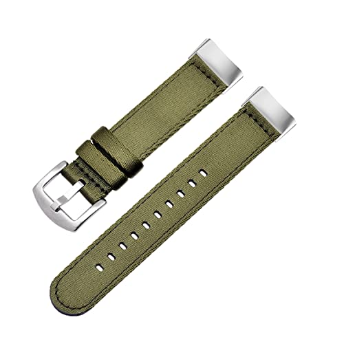 Gheper Gewebtes Nylon Ersatzband Kompatibel mit Fitbit Charge 5 Weiches Atmungsaktives Gewebtes Band Verstellbares Sport-Armband für Frauen Männer von Gheper