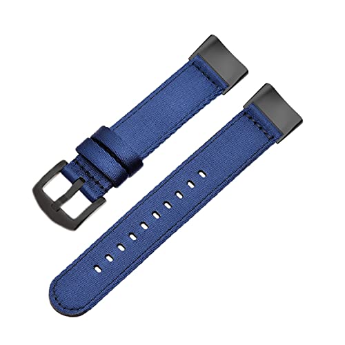 Gheper Gewebtes Nylon Ersatzband Kompatibel mit Fitbit Charge 5 Weiches Atmungsaktives Gewebtes Band Verstellbares Sport-Armband für Frauen Männer von Gheper