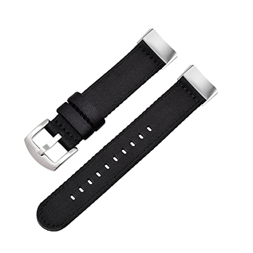 Gheper Gewebtes Nylon Ersatzband Kompatibel mit Fitbit Charge 5 Weiches Atmungsaktives Gewebtes Band Verstellbares Sport-Armband für Frauen Männer von Gheper