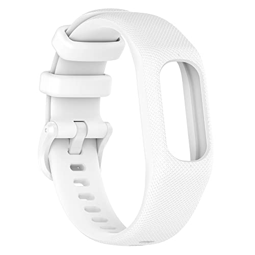 Gheper Weiches Silikonband Kompatibel mit Garmin Vivosmart 5 Armbändern Ersatzarmband Armband Gehäuseabdeckung für Damen und Herren, Kleine/Große Größe von Gheper