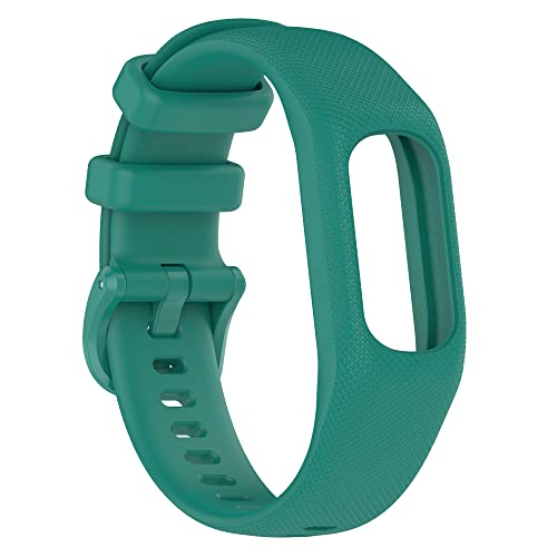 Gheper Weiches Silikonband Kompatibel mit Garmin Vivosmart 5 Armbändern Ersatzarmband Armband Gehäuseabdeckung für Damen und Herren, Kleine/Große Größe von Gheper