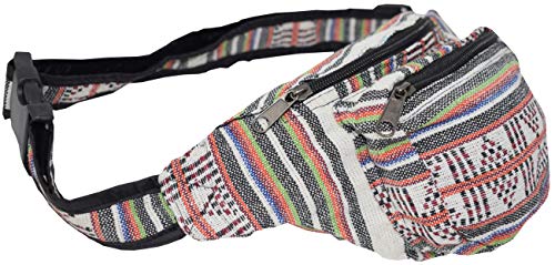 Gheri Festival Bunt Gammler Tasche Gürteltasche Münze Geld Geldbörse Hüfttasche Beutel Reise Urlaub Brieftasche Boho Gürtel B von Gheri