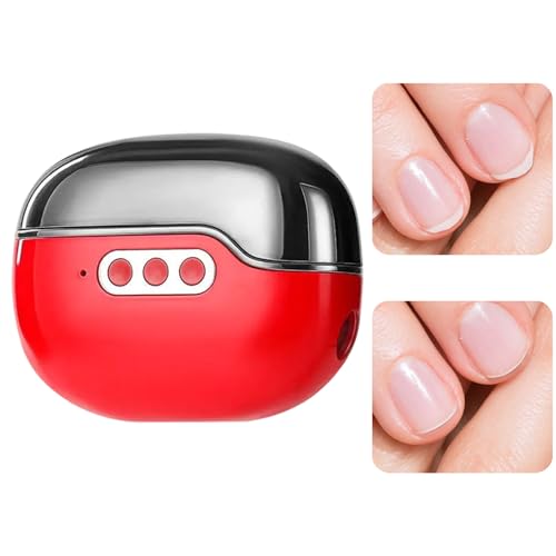 Automatischer Nagelknipser Erwachsene, 4-in-1 wiederaufladbarer elektrischer Nagelfeilentrimmer, 8,5 x 7 x 2 cm, Fingernagel- und Zehennagelpflege-Werkzeug für Babys, Kinder, ältere Menschen von Ghjkldha