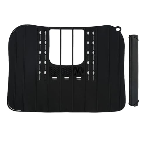 Bathroom Sink Cover, Makeup Organizer Mat, 21.46x16.73x0.2 Inches, Travel Storage Shelf, Foldable Countertop Extension with Anti Slip, Ideal for Dorm Vanities Workstations Salons or Beauty Routines von Ghjkldha