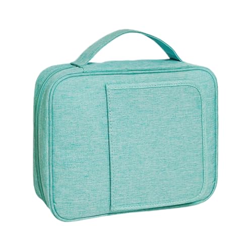 Ghjkldha Bible Cover Case, Reusable Book Protector with Handle, Reliale Pouch Carrying Supplies, Travel Storage for Bless Study Church Adventure Journaling Home Reading Use, 11.02x8.27x2.36 Inches von Ghjkldha