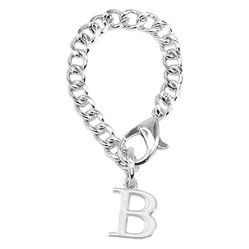 Ghjkldha Tassengriff-Buchstaben-Charm, 26 Buchstaben-Design, modischer Thermobecher-Anhänger für Rückblick, Autoschlüssel-Dekoration, modischer Becheranhänger, Autoschlüssel-Anhänger für von Ghjkldha