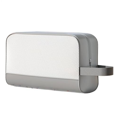 Gym Toiletry Bag for Women, Waterproof Travel Shower Tote, Large Capacity Organizer, Zippered Storage Pouch, Lightweight Design for Swimming Fitness Vacation, 13x6.3 Inches von Ghjkldha