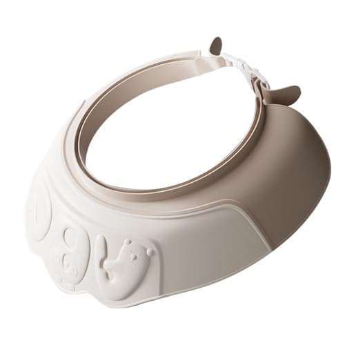 Kinder-Duschhaube, wasserdichter Haarschutz, flexible Babykappe, Ohrenschutzschicht, sicherer verstellbarer Riemen, blaue Größe, hervorragend für das tägliche Baden und Shampoo-Routine von Ghjkldha