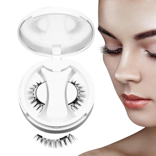 Magnetic Eyelashes, Reusable Soft Lashes Set, No-Glue Application Tool with Applicator, Beginner-Friendly Makeup Kit for Women, Bridal Looks, Night Out Use von Ghjkldha