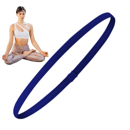 Silikon-Haarband für den Sport, elastisches rutschfestes Stirnband, Yoga-Stirnband für Damen, hochelastisches Haarband zum Laufen, weiches und tragbares Silikon-Haarband für Damen beim Sport von Ghjkldha