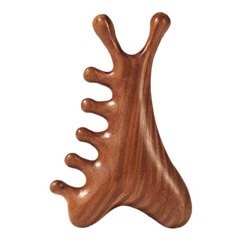 Wooden Massage Comb, Sandalwood Body Care Brush, Versatile Scalp Massage Tool, Portable Natural Relaxing Design for Daily Use, Men, Women Head Care, Relaxation von Ghjkldha